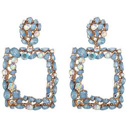 Eye Candy LA Sara Multi Color Drop Earring -