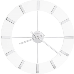 Howard Miller 30" Pearl Round Wall In Gloss White Gloss White 30in Wall Clock