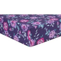 Trend Lab Flora Jersey Fitted Crib Sheet 28x52"