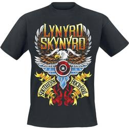 ROCK OFF Lynyrd Skynyrd Southern Rock & Roll T-shirt Unisex - Black
