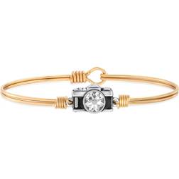 Luca + Danni Camera Bangle Bracelet - Gold/Silver/Black/Transparent