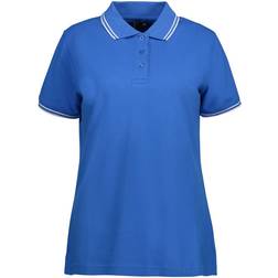 ID Women's Stretch Polo T-shirt - Azure