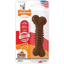 Nylabone Power Chew Textured Bone Chicken Flavored Dog Chew Toy