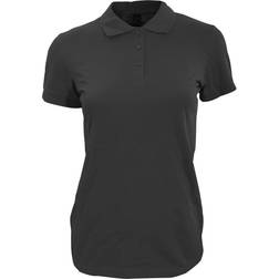 Sol's Women's Perfect Pique Short Sleeve Polo Shirt - Black