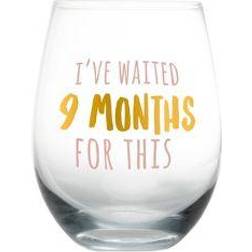 Pearhead I've Waited 9 Months for This Motherhood Wine Glass 16fl oz