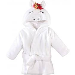 Hudson Soft Plush Animal Face Bathrobe - Christmas Unicorn