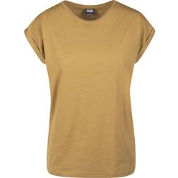 Urban Classics Ladies Extended Shoulder Tee - Sand