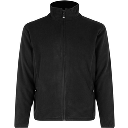 ID Fleece Cardigan - Black