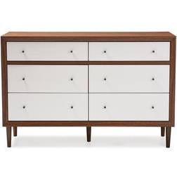 Baxton Studio Harlow Chest of Drawer 54x35.7"