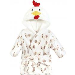 Hudson Soft Plush Animal Face Bathrobe - Rooster