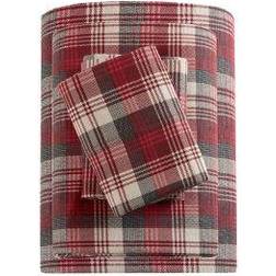 Woolrich Patterned Bed Sheet Red (274.32x)