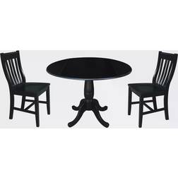 International Concepts Laurel Dining Set 42" 3