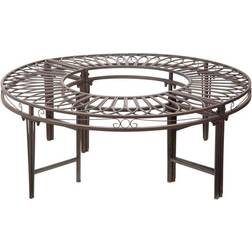 Design Toscano Gothic Roundabout Garden Bench