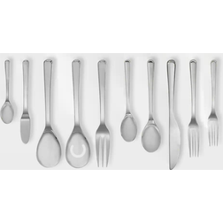 Nambe Aura 45-Piece Flatware Set Juego de cubiertos 45pcs