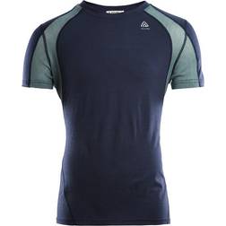 Aclima LightWool Sport T-shirt Men - Navy Blazer/North Atlantic