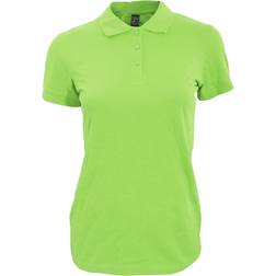 Sol's Women's Perfect Pique Short Sleeve Polo Shirt - Apple Green