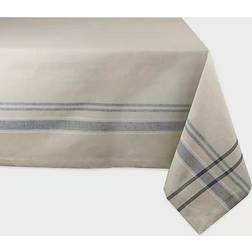Design Imports Chambray Bordsduk Svart (213.36x152.4cm)