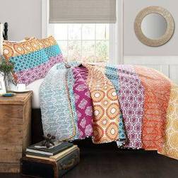 Lush Decor Bohemian Täcke Orange (274.32x233.68cm)