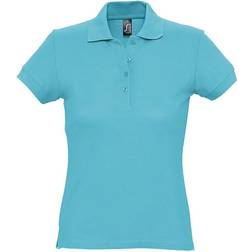 Sol's Women's Passion Pique Polo Shirt - Atoll Blue