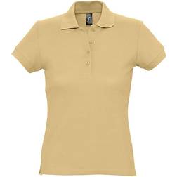 Sol's Women's Passion Pique Polo Shirt - Sand