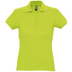 Sol's Women's Passion Pique Polo Shirt - Apple Green