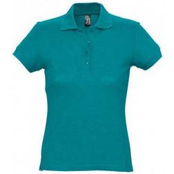 Sol's Women's Passion Pique Polo Shirt - Duck Blue