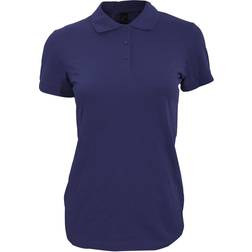 Sol's Women's Perfect Pique Short Sleeve Polo Shirt - French Navy