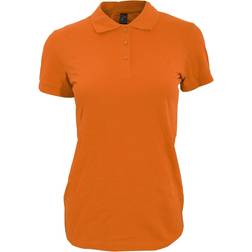 Sol's Women's Perfect Pique Short Sleeve Polo Shirt - Orange