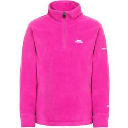Trespass Kid's Louviers Half Zip Fleece - Hot Pink