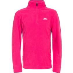 Trespass Kid's Louviers Half Zip Fleece - Pink Lady