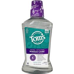 Tom's of Maine Whole Care Mouthwash Fresh Mint 473ml