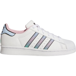 adidas Junior Superstar - Cloud White/Light Pink/Clear Sky