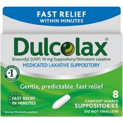 Dulcolax Medicated Laxative 8 pcs Suppository