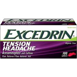 Excedrin Tension Headache 100pcs Caplet