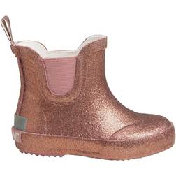 CeLaVi Short Glitter Wellies - Burlwood