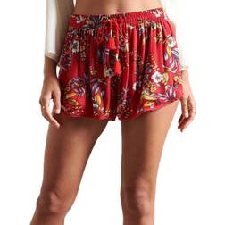 Superdry Women's Beach Shorts Blau