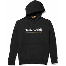 Timberland Logo Hoodie - Zwart