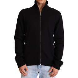 Dolce & Gabbana Cashmere Zipper Mens Sweater