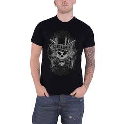ROCK OFF Guns N' Roses: Unisex T-Shirt/Faded Skull (Medium)