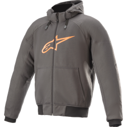 Alpinestars Chrome Sport Hoodie - Tar Gray/Flame Orange