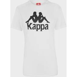 Kappa Estessi T Shirt - Hvid/Sort