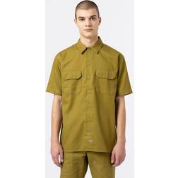 Dickies Work Shirt Ss - Rec Green Moss