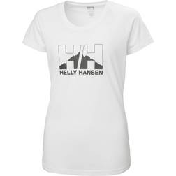 Helly Hansen W's Nord Graphic Drop T-Shirt - Navy
