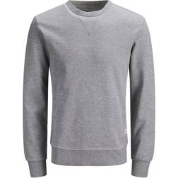 Jack & Jones Jjebasic Sweat Crew Neck Noos PS Felpa con Cappuccio Black