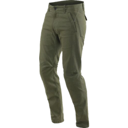 Dainese Chinos Pantalon textile de moto, vert, taille pour Hommes