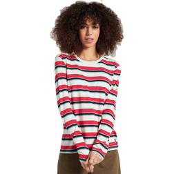 Superdry Cali Stripe Beige,Red