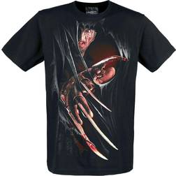 Spiral A Nightmare on Elm Street Freddy T-shirt Herrer