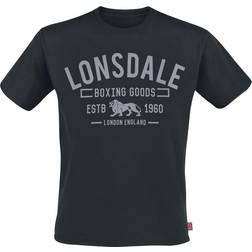 Lonsdale T-shirt För Män - Svart/Grå