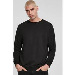 Urban Classics Basic Terry Crewneck (Black, M)