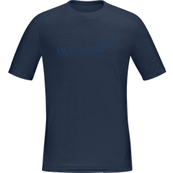 Norrøna Falketind Equaliser Merino T-Shirt - Blau